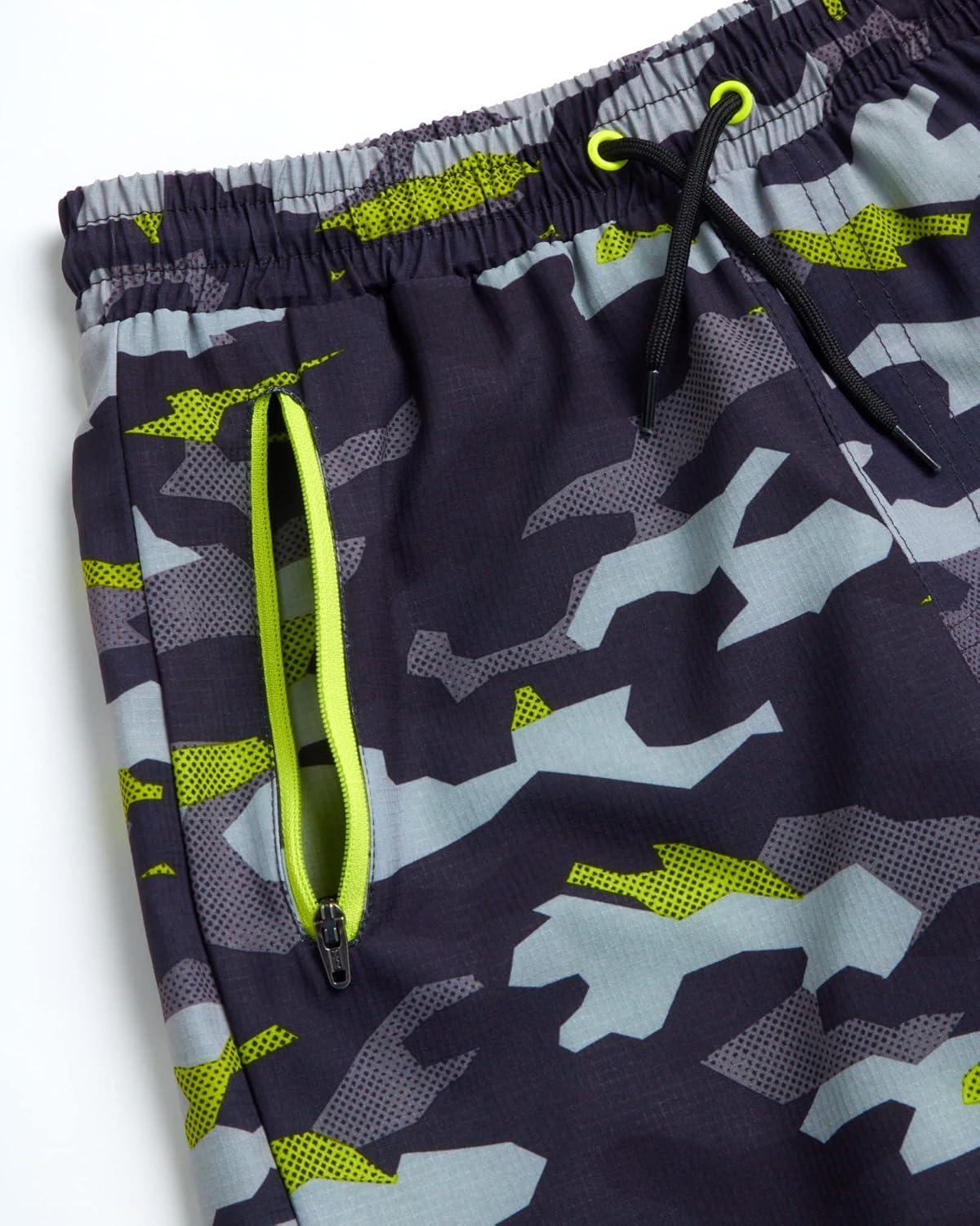 imageEddie Bauer Boys Active Shorts Quick Dry Athletic Shorts Hybrid Mesh Performance Shorts for Boys 216Black Camo