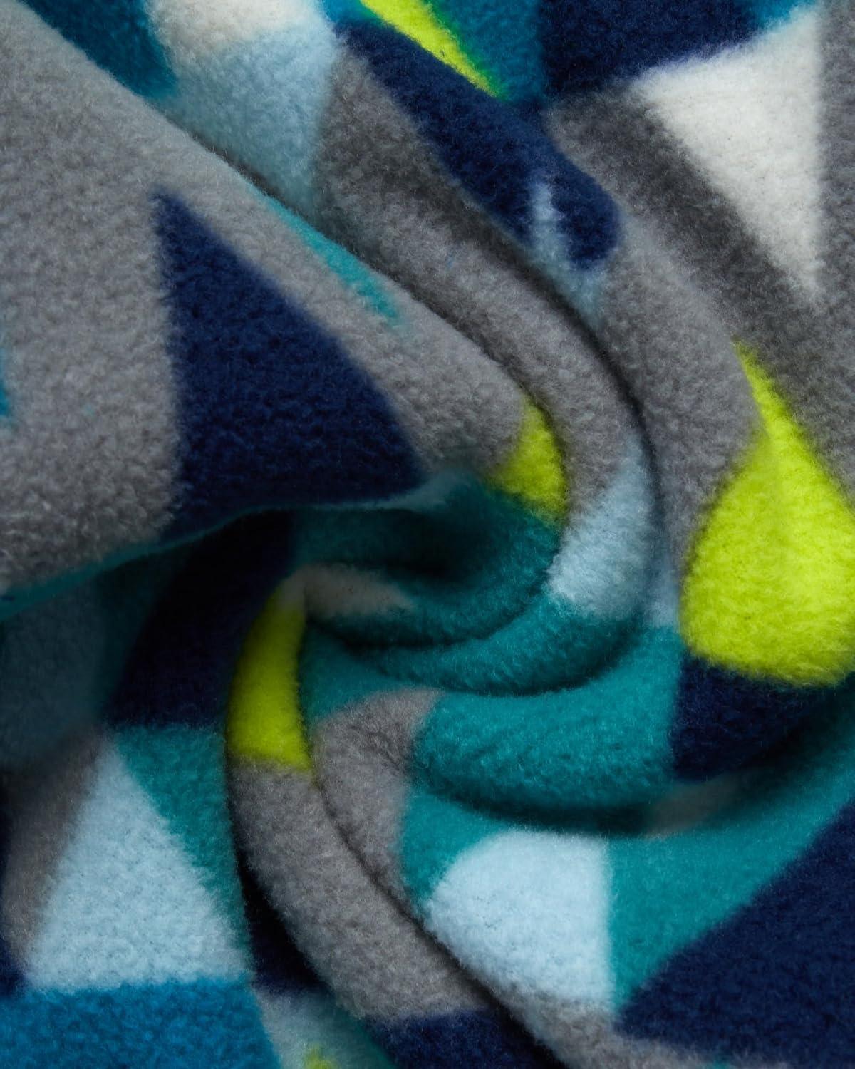 imageEddie Bauer Boys Pajama Set 4 Piece Matching Fleece Graphic Pajama Tops and Pajama Pants for Boys Sizes XSLMeadow Blue