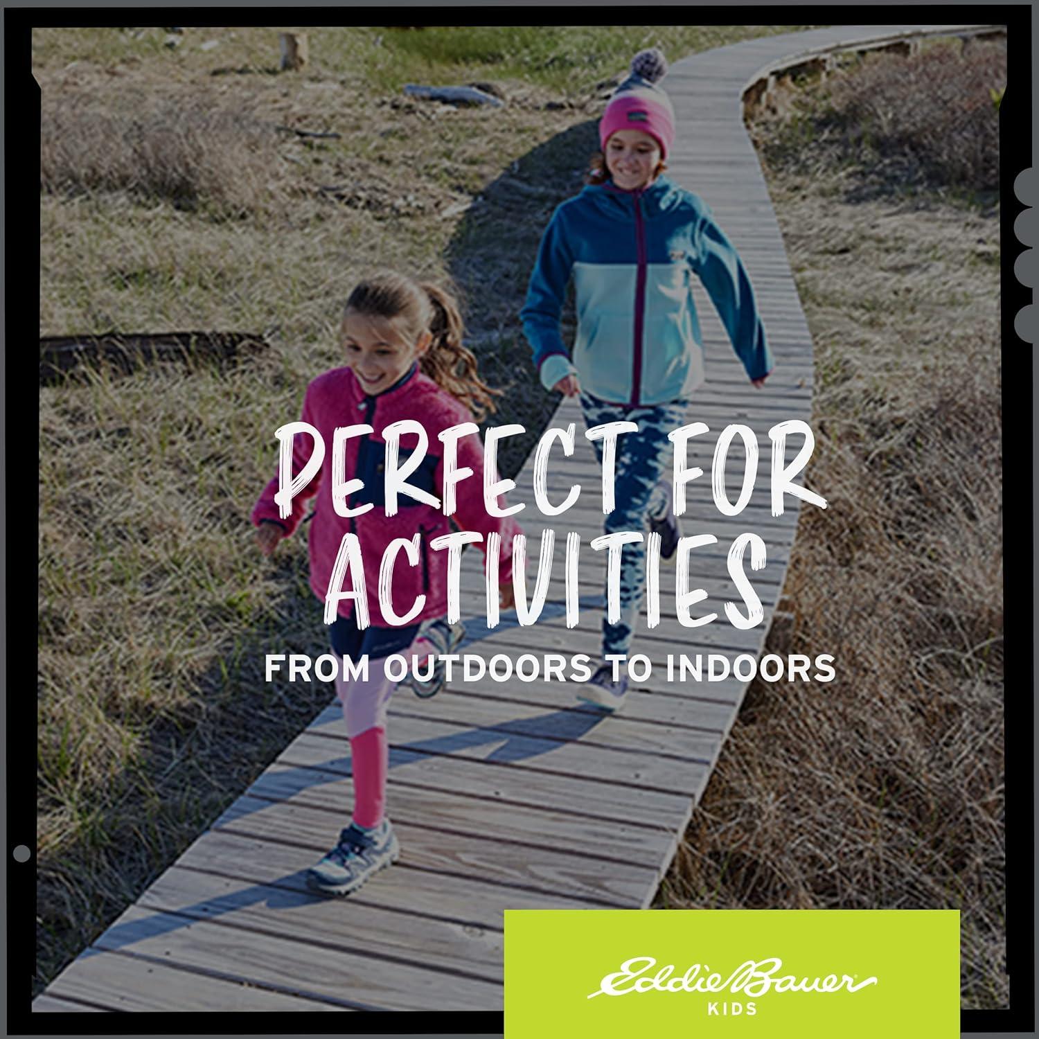 imageEddie Bauer Boys Sweatshirt 2 Pack Hooded Full Zip Hoodie Sweatshirt Quarter Zip Pullover Sweatshirts for Boys 520Black