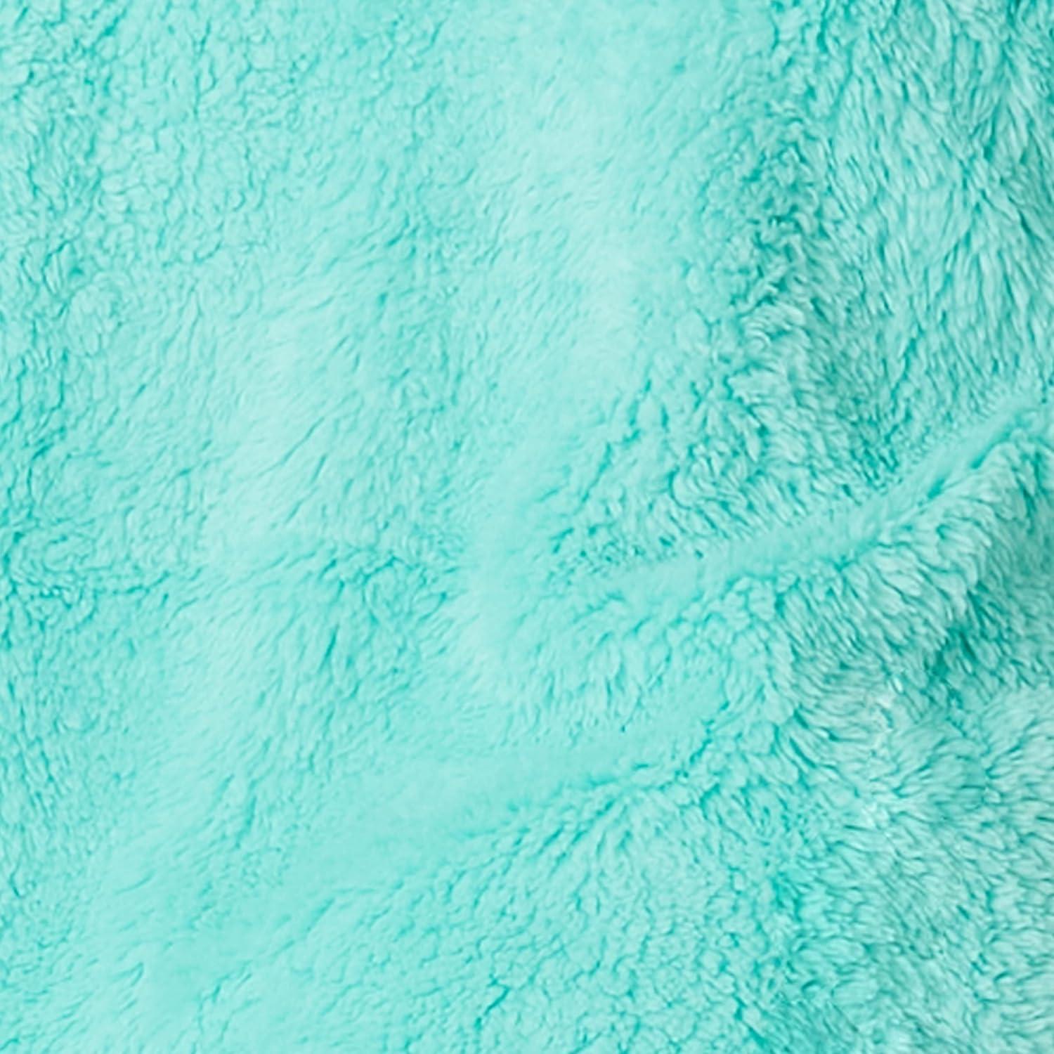 imageEddie Bauer Kids Zip Up Kids Full Zip Ultra Soft Sherpa Fleece Hoodie Sweatshirt for Boys and Girls 520Aqua