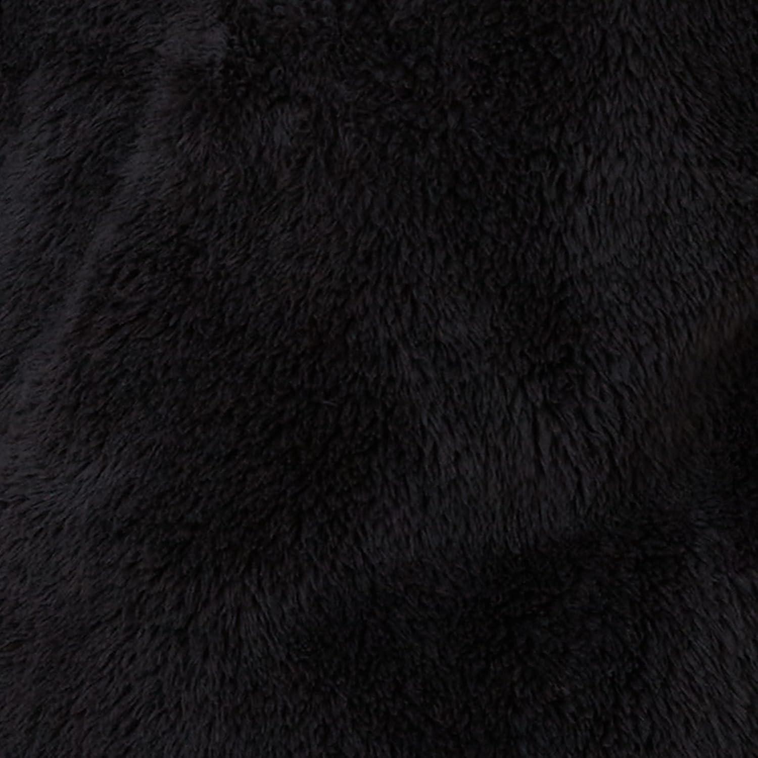 imageEddie Bauer Kids Zip Up Kids Full Zip Ultra Soft Sherpa Fleece Hoodie Sweatshirt for Boys and Girls 520Black