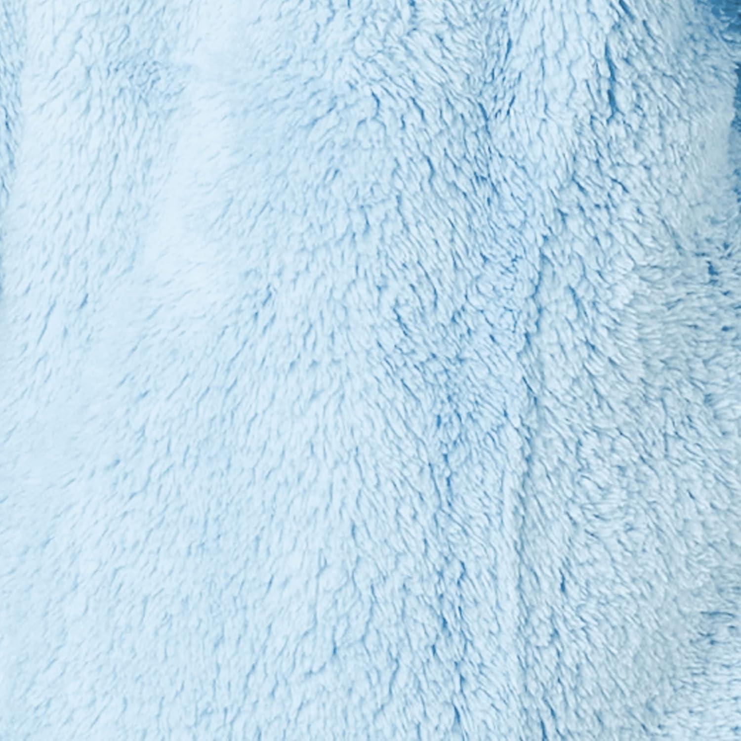 imageEddie Bauer Kids Zip Up Kids Full Zip Ultra Soft Sherpa Fleece Hoodie Sweatshirt for Boys and Girls 520Dream Blue