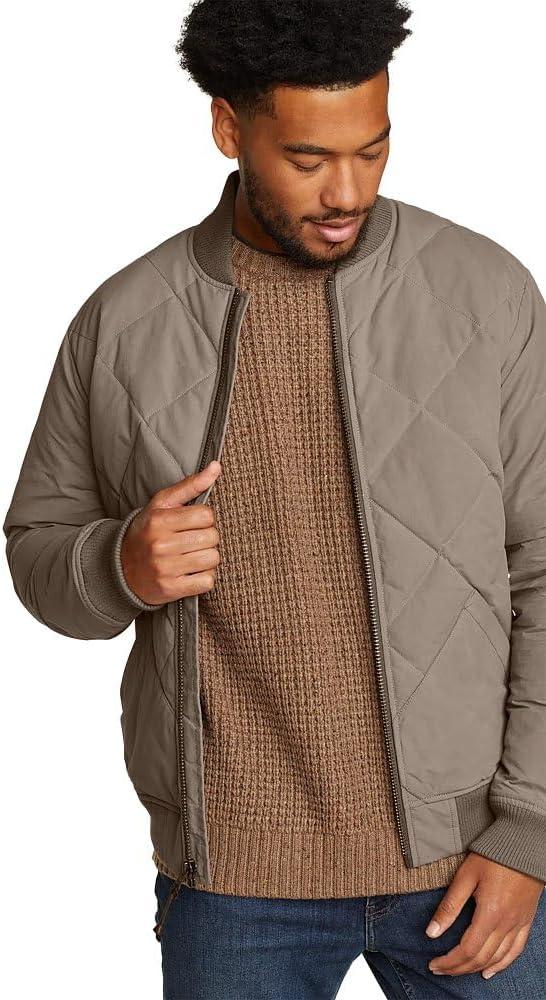 imageEddie Bauer Mens 1936 Skyliner Model Down JacketMushroom