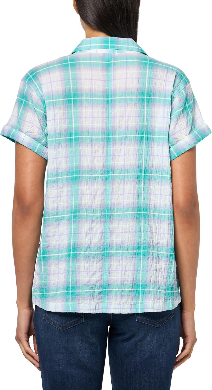 imageEddie Bauer Mens Wt Ss Packable Camp ShirtSea Green