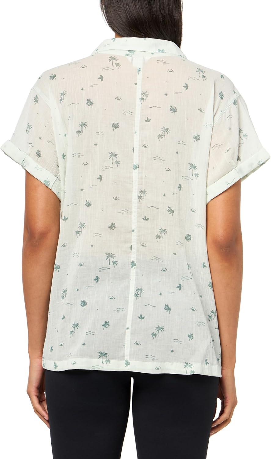 imageEddie Bauer Mens Ww Ss Packable Camp ShirtSea Mist