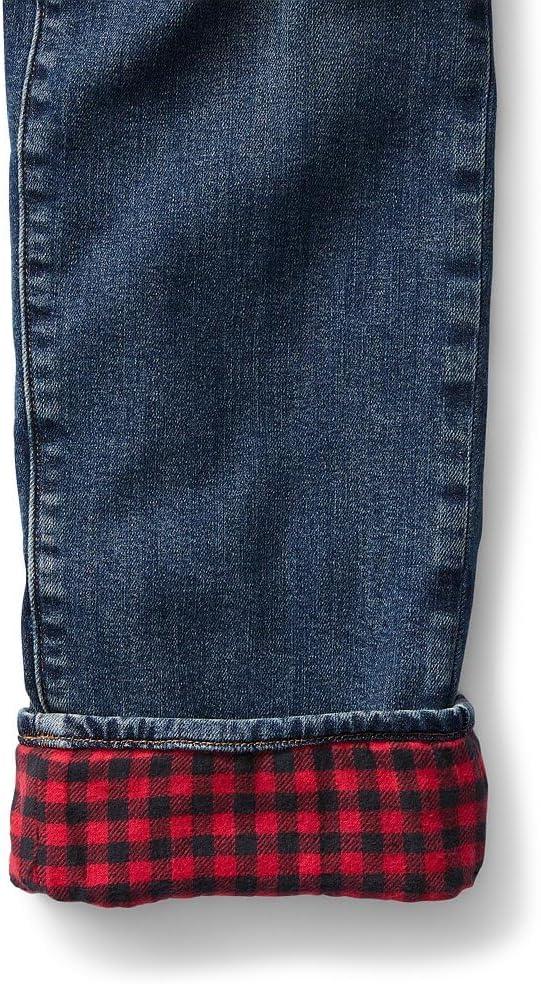 imageEddie Bauer Womens Boyfriend FlannelLined JeansRinsed