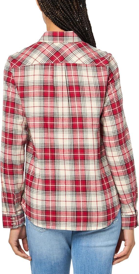 imageEddie Bauer Womens Forest Flannel ShirtVintage Rose