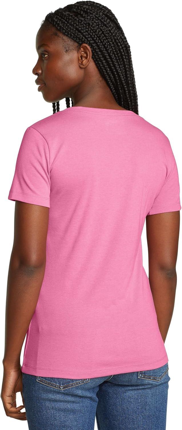 imageEddie Bauer Womens Wp Ss Fav VNK TeeBright Fuchsia