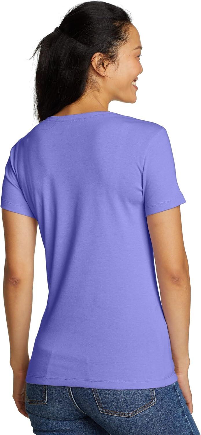 imageEddie Bauer Womens Ww Ss Fav VNK TeeDusty Lavender