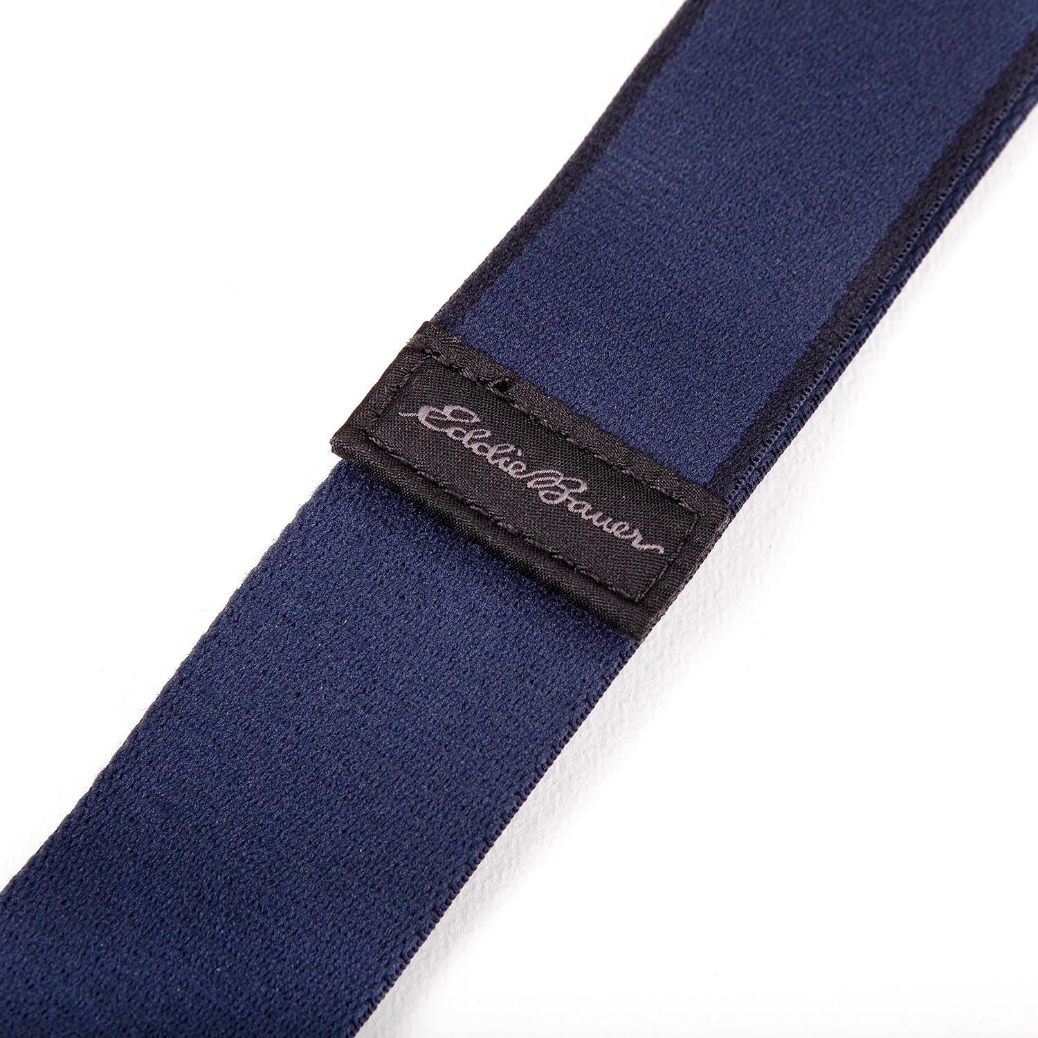 imageEddie Bauer mens Mens Active Stretch Webbing Belts With Quick Release Buckle Multiple Colors One Size Fits MostIndigo Sasquatch