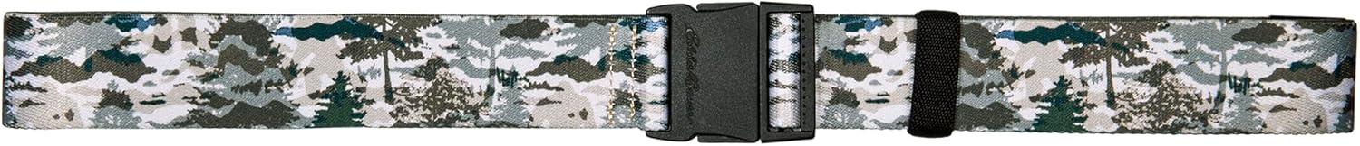 imageEddie Bauer mens Mens Active Stretch Webbing Belts With Quick Release Buckle Multiple Colors One Size Fits MostSage