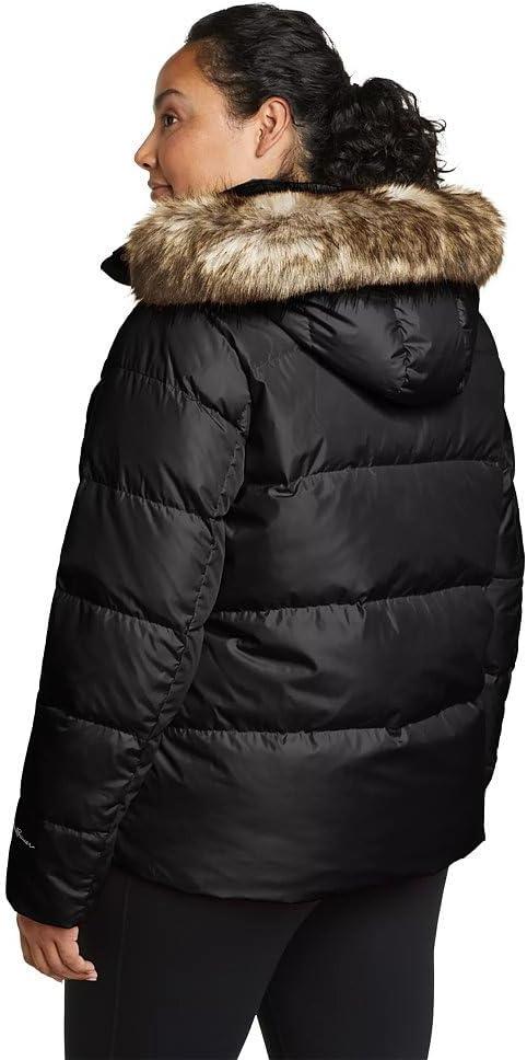 imageEddie Bauer womens Hoodie Lodge Cascadian Down Hoodie PlusBlack