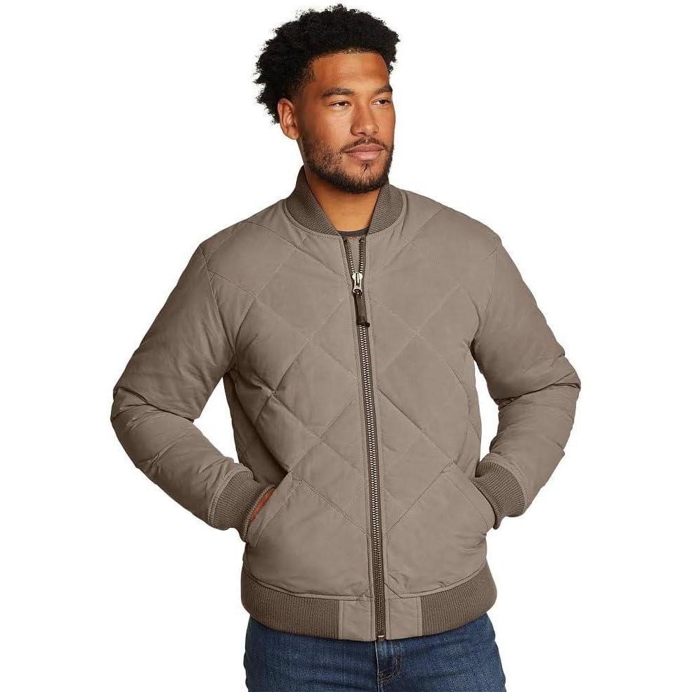 imageEddie Bauer Mens 1936 Skyliner Model Down JacketMushroom