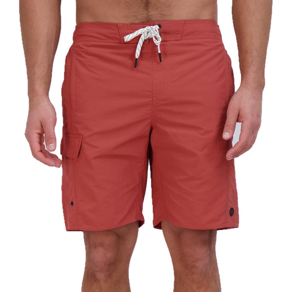 imageEddie Bauer Mens SPF 50 EBoard Swim TrunksMaroon