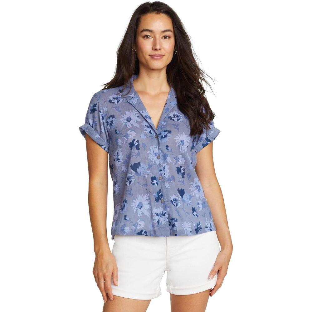 imageEddie Bauer Mens Ww Ss Packable Camp ShirtAster