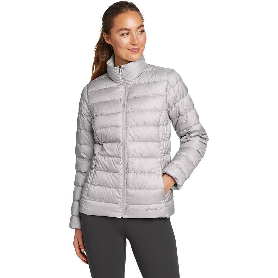 imageEddie Bauer Womens Cirruslite Down Jacket RecycledLt Gray Recycled