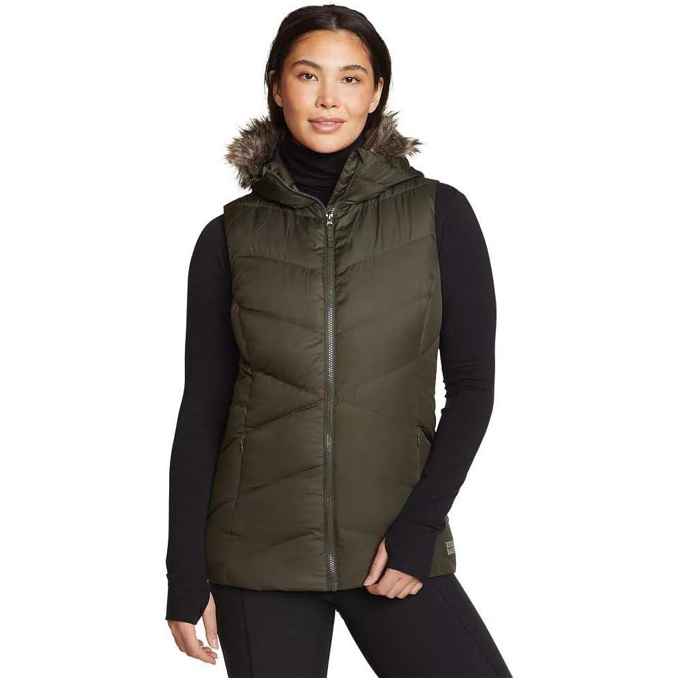 imageEddie Bauer Womens Classic Down VestDark Forest