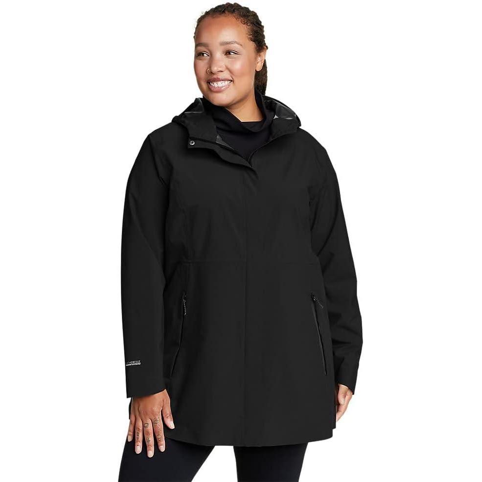 imageEddie Bauer Womens Cloud Cap Stretch 20 ParkaBlack