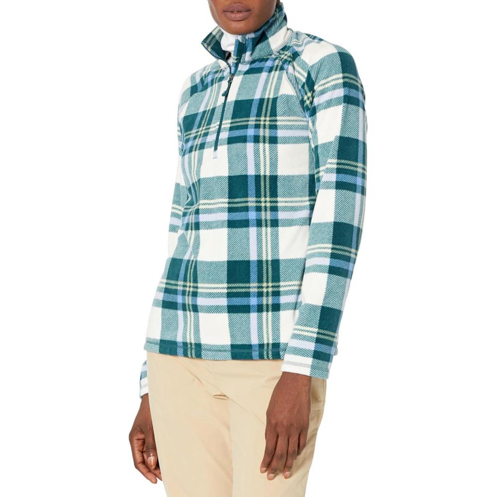 imageEddie Bauer Womens Quest Fleece 14Zip SolidPear