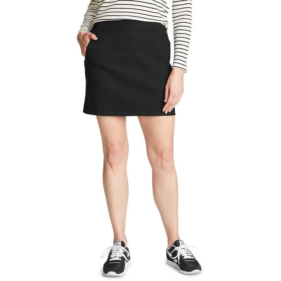 imageEddie Bauer Womens Rainier Pull on SkortBlack