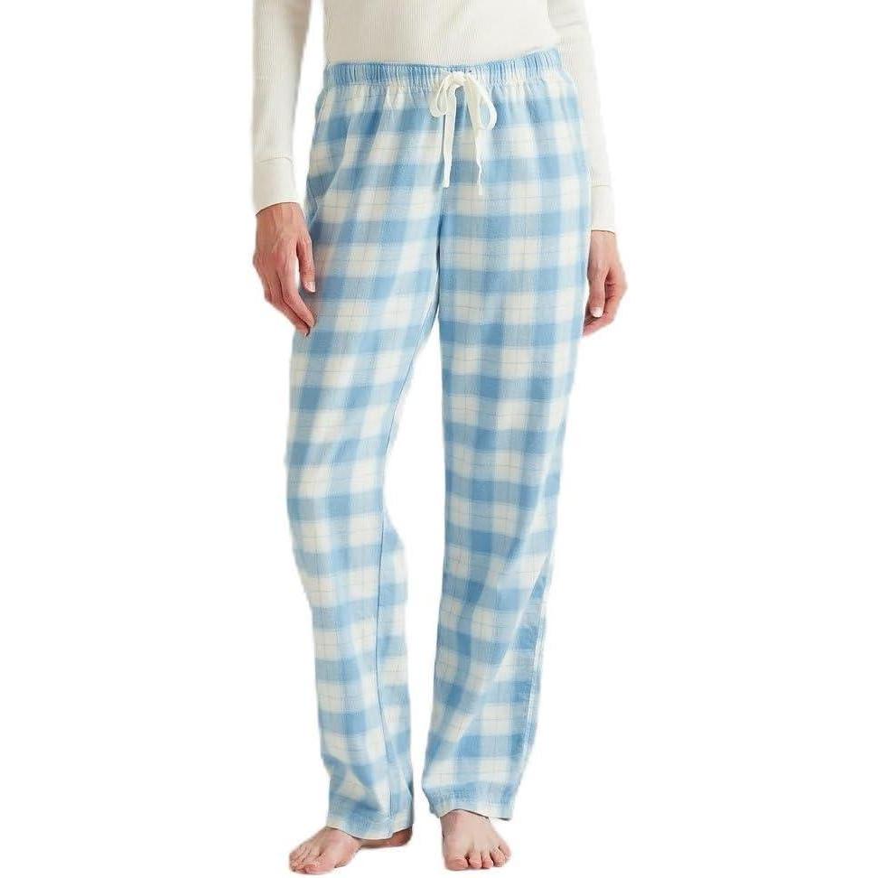 imageEddie Bauer Womens Stines Favorite Flannel Pajama PantsPale Blue