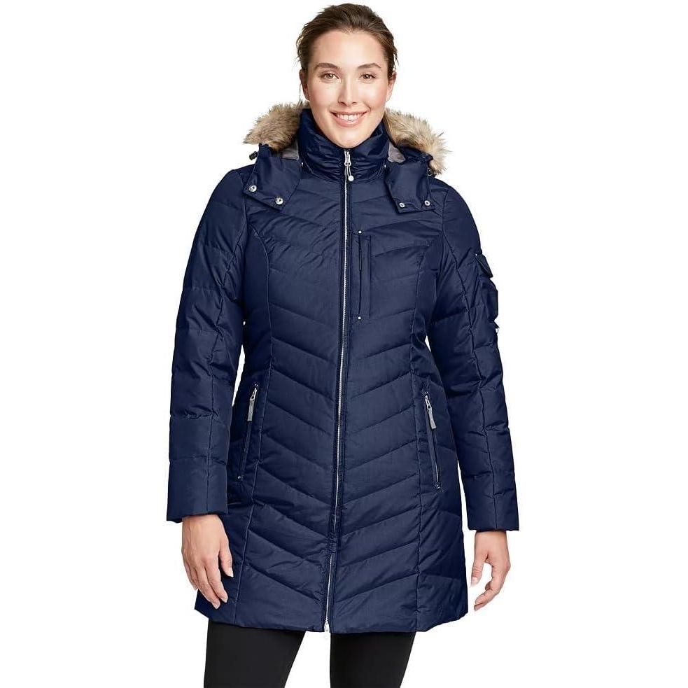 imageEddie Bauer Womens Sun Valley Down ParkaDk Navy