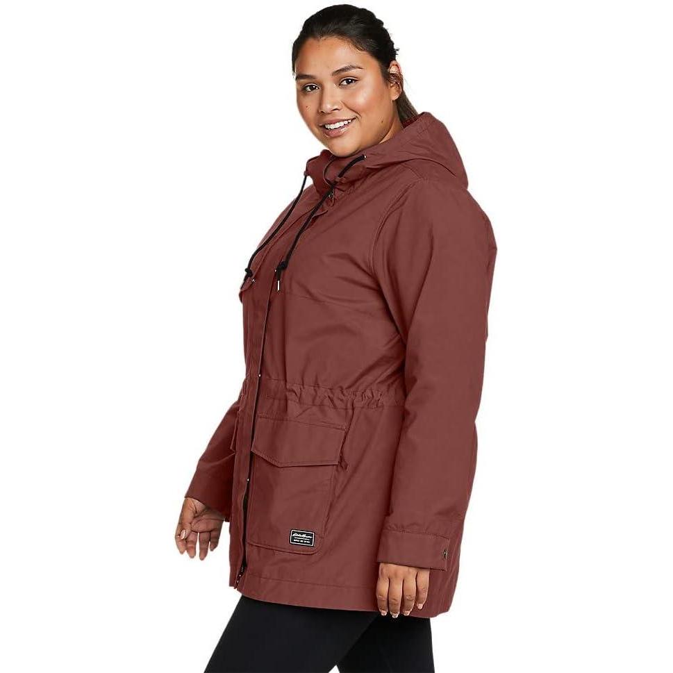 imageEddie Bauer Womens Trekker TrenchRedwood