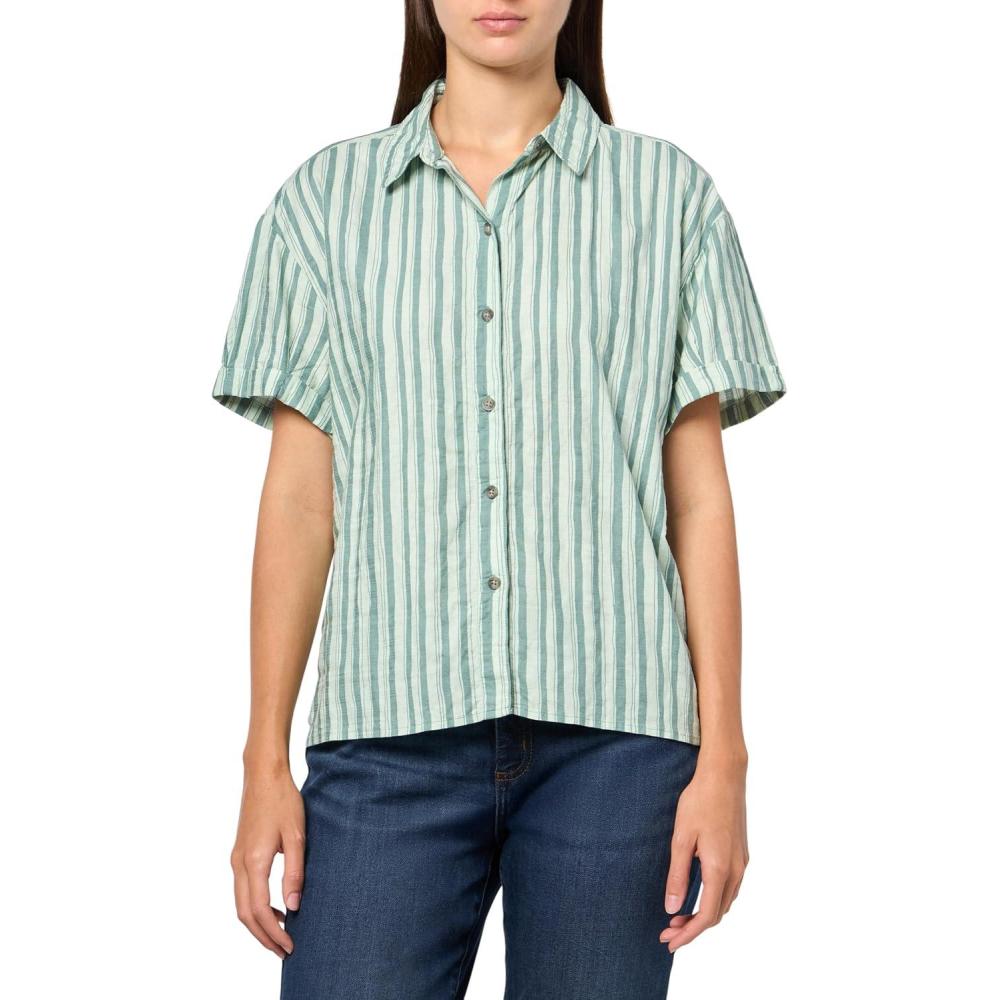 imageEddie Bauer Womens Wr Baja ShirtSsSea Green