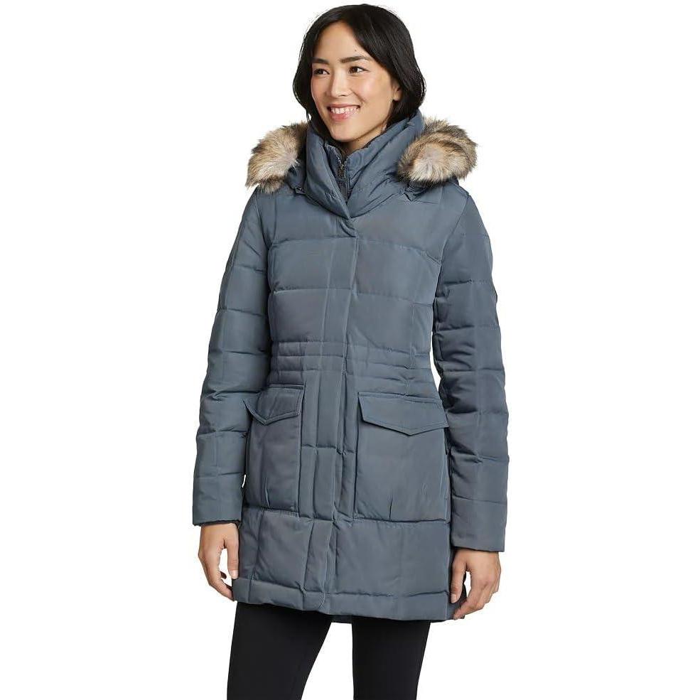 imageEddie Bauer Womens Yukon Classic Down ParkaWinter Blue