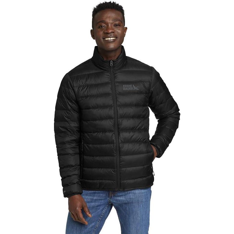 imageEddie Bauer mens Cirruslite Down JacketBlack Recycled