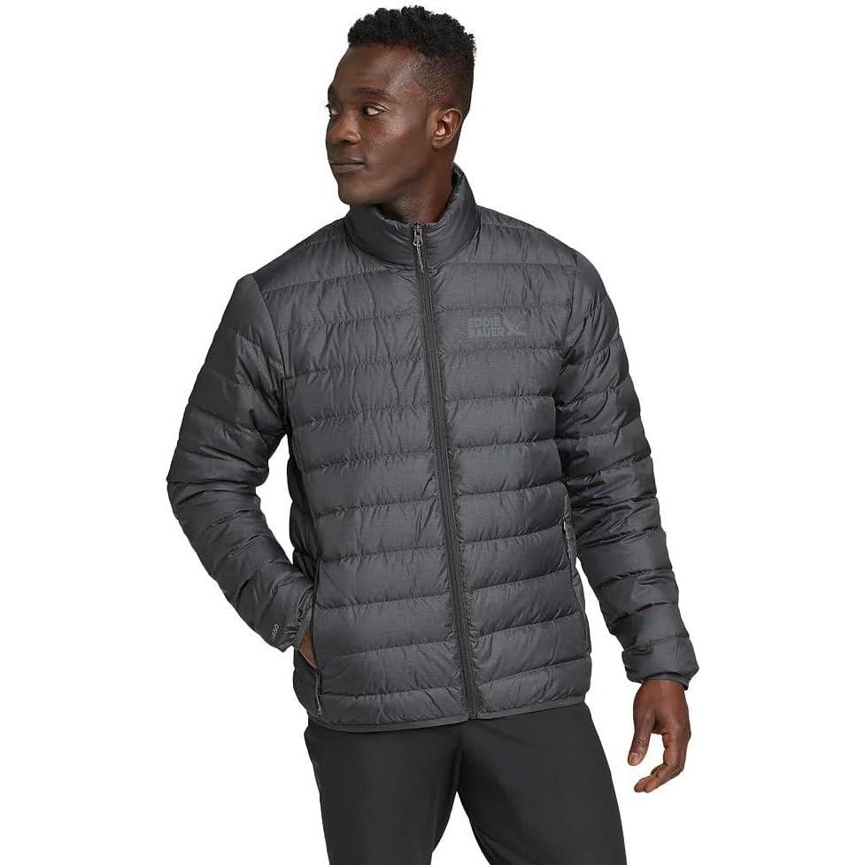 imageEddie Bauer mens Cirruslite Down JacketDk Smoke Htr Recycled