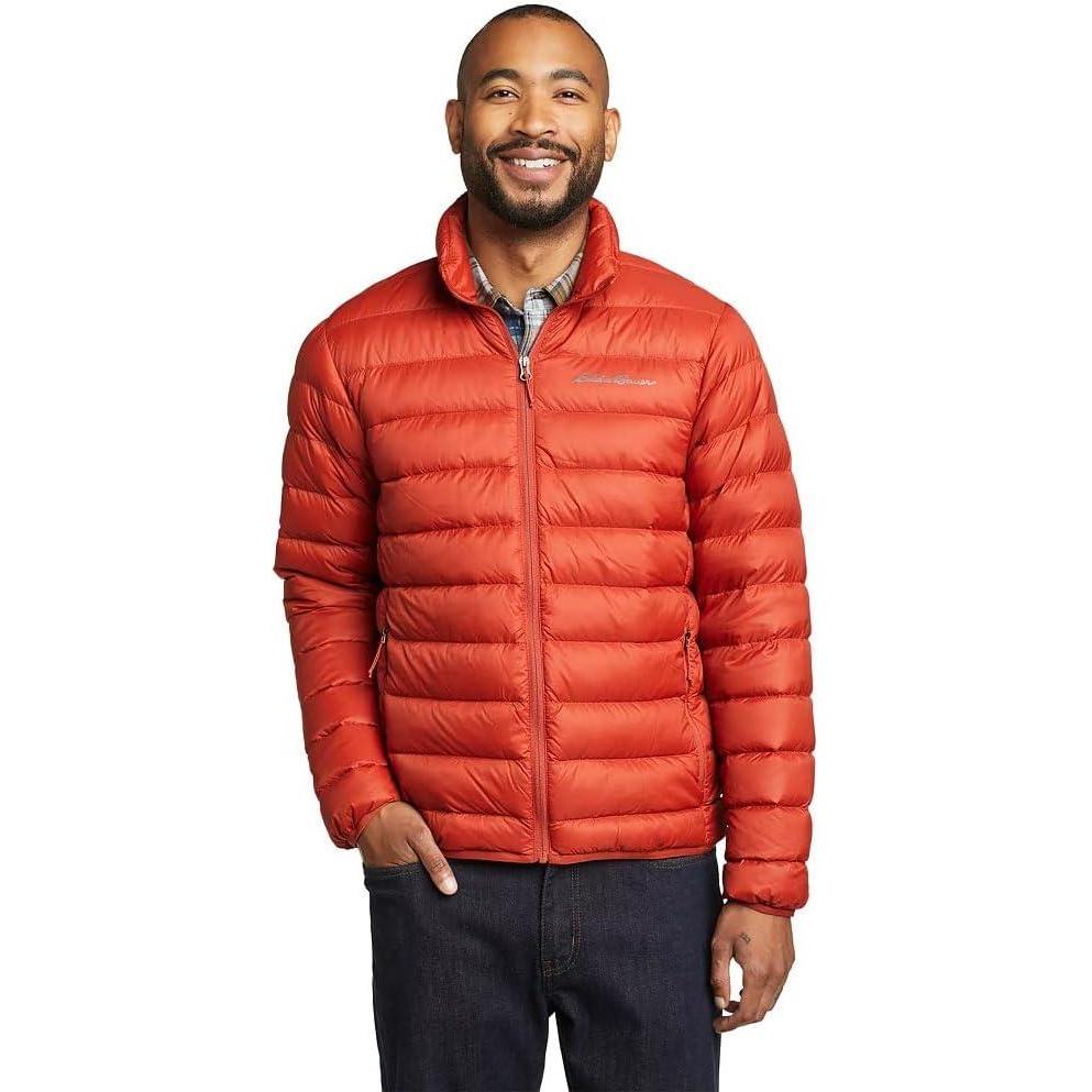 imageEddie Bauer mens Cirruslite Down JacketRed Clay