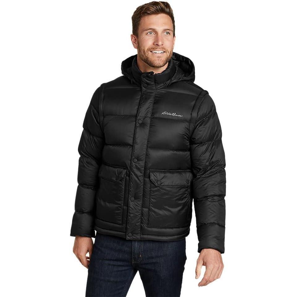 imageEddie Bauer mens Modular Stratustherm Down JacketBlack