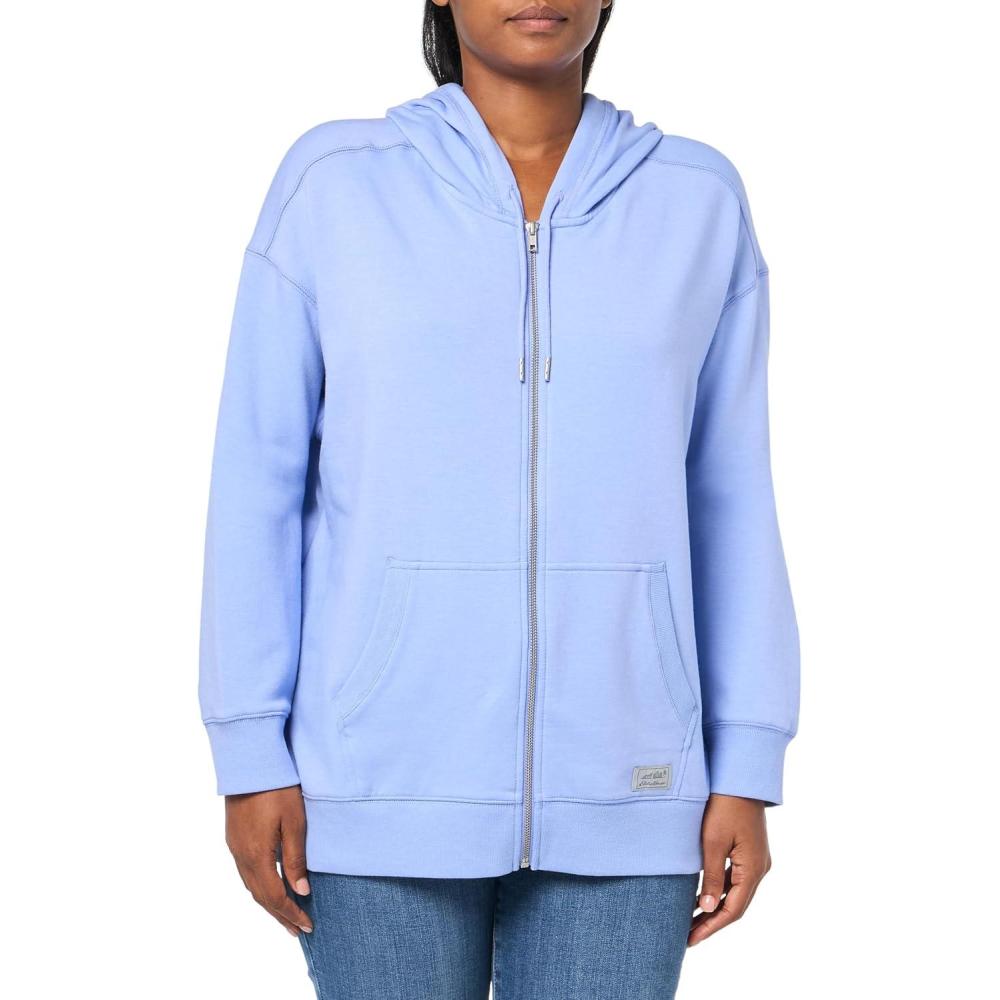 imageEddie Bauer womens Cozy Camp Full Zip Long Sleeve HoodieViola