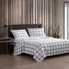 Bunkhouse Plaid Charcoal/White