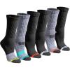 Black Marl Assorted (6 Pairs)