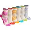 Bright Stripe Assorted (6 Pairs)