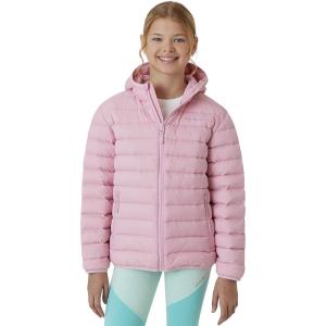 Eddie Bauer Girls’ Jacket – CirrusLite Weather Resistant Down Coat for Girls – Insulated Quilted Bubble Puffer (3-20)(Dusty Pink)