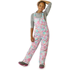 Eddie Bauer Kids Snow Bib – Insulated Waterproof Kids Snow Suit – Cozy Outdoor Activewear Overalls for Girls and Boys (3-16)(Dusty Pink)