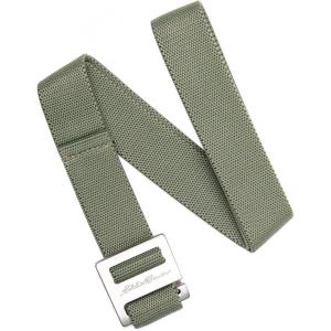 Eddie Bauer Men’s Backcountry Belt | Webbing | Adjustable | Metal Buckle | Active | Outdoor | Casual | Hiking(Metal Glide – Olive)