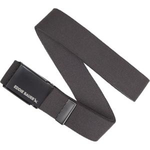 Eddie Bauer Men’s Backcountry Belt | Webbing | Adjustable | Metal Buckle | Active | Outdoor | Casual | Hiking(Military Clamp – Dark Smoke)