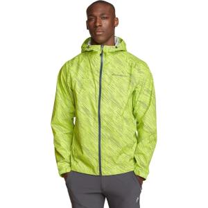 Eddie Bauer Men’s Cloud Cap Rain Jacket(Lime)