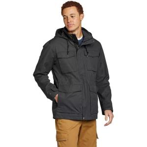 Eddie Bauer Men’s Everson Waterproof Rain Parka(Storm)