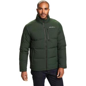 Eddie Bauer Men’s Glacier Peak Seamless Stretch Down Jacket(Dark Olive)