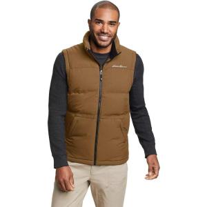 Eddie Bauer Men’s Glacier Peak Seamless Stretch Down Vest(Hazelnut)