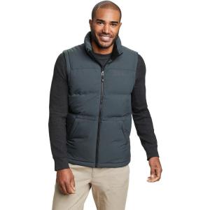 Eddie Bauer Men’s Glacier Peak Seamless Stretch Down Vest(Storm)