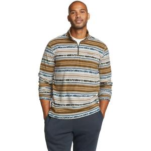 Eddie Bauer Men’s Quest Fleece 1/4-Zip Pullover(Tawny)