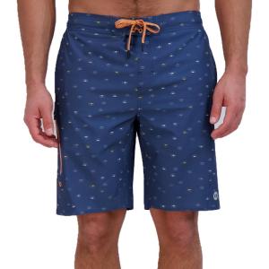 Eddie Bauer Men’s SPF 50+ E-Board Swim Trunks(Dusted Indigo)