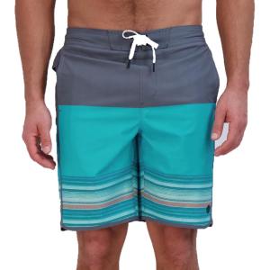 Eddie Bauer Men’s SPF 50+ E-Board Swim Trunks(Frost Gray)