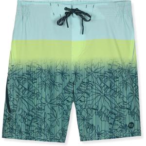 Eddie Bauer Men’s SPF 50+ Volley Swim Trunk 8″ Inseam Comes with Comfort Liner – Ultimate Comfort & Stretch(Blue Spruce)
